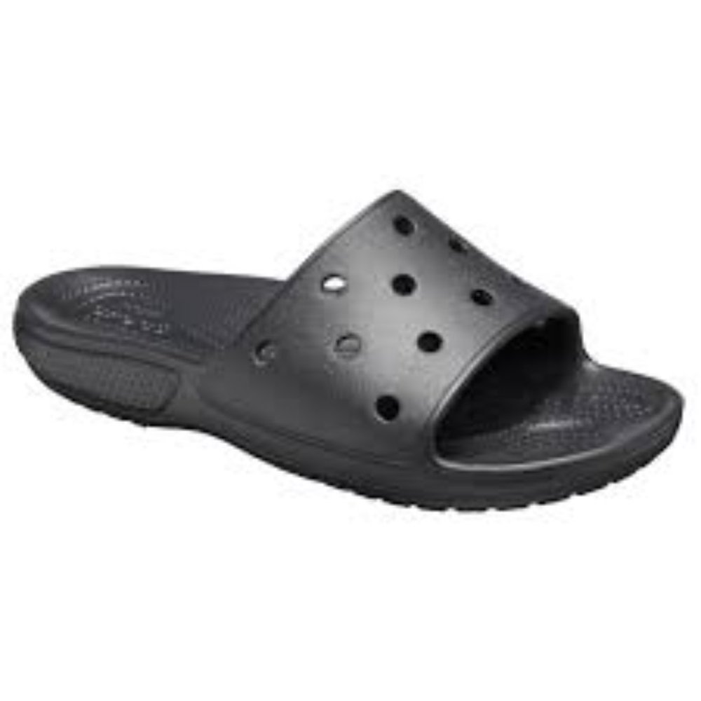 Crocs Classic Slides Black M10 W12